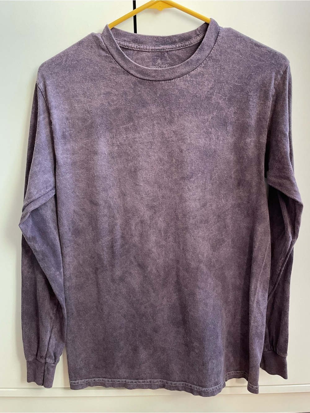 Magic River Purple Tie-Dye Long Sleeve Tee